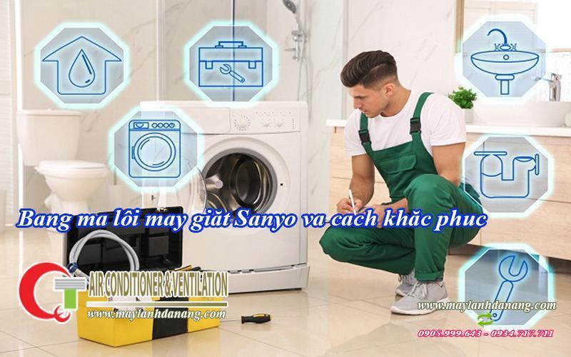 bang ma loi may giat sanyo va cach khac phuc - QuocTung.Com